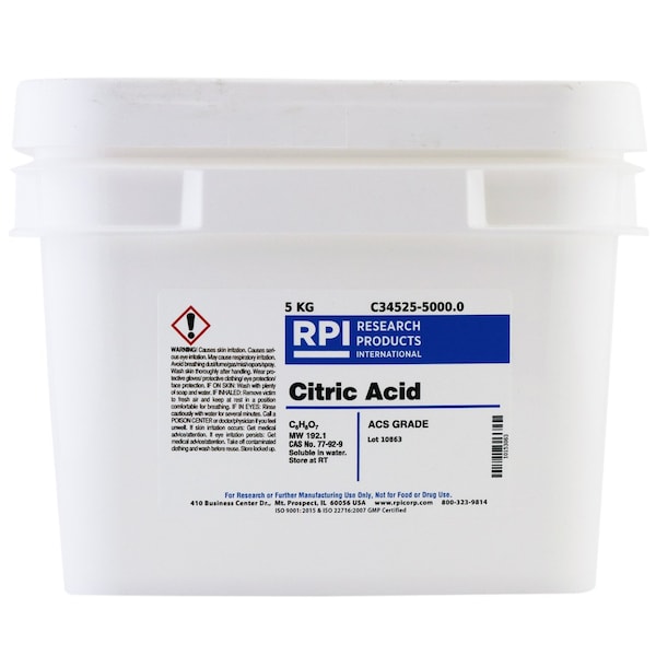Citric Acid, ACS Grade, 5 KG